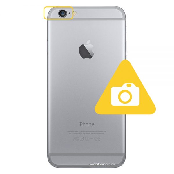 iPhone 6 bak kamera reparasjon